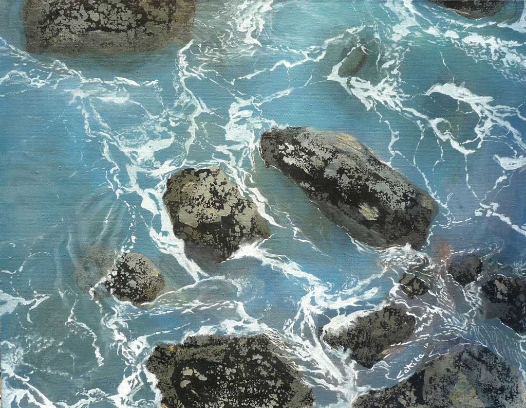 Rocks on Belle-Île-en-Mer | M111 - Lakita Paintings