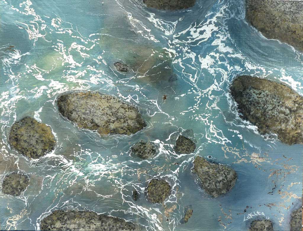 Rocks on Belle-Île-en-Mer | M114 - Lakita Paintings