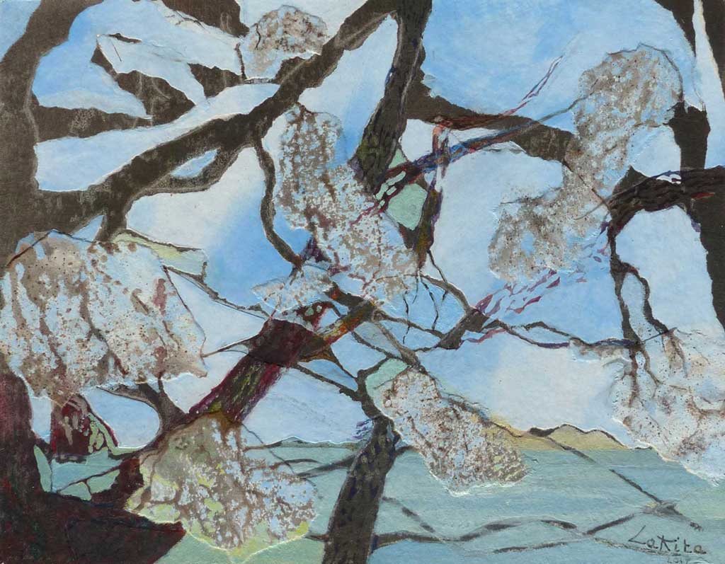 Pine Tree on Berder Island | F111 - Lakita Paintings